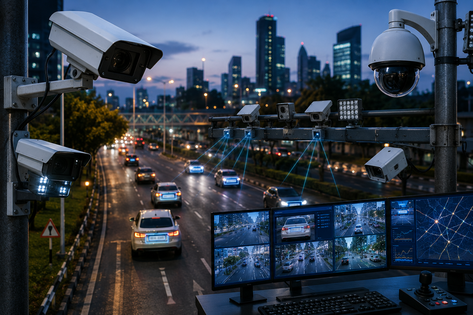 ANPR Systems and Traffic Surveillance Technologies Improving Road Safety