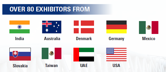 Meet global exhibitors